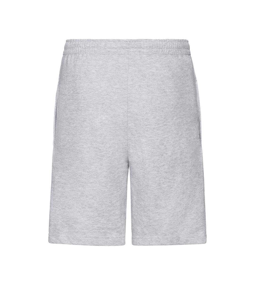 Mens iconic 195 jersey shorts mineral blue Fruit of the Loom-1