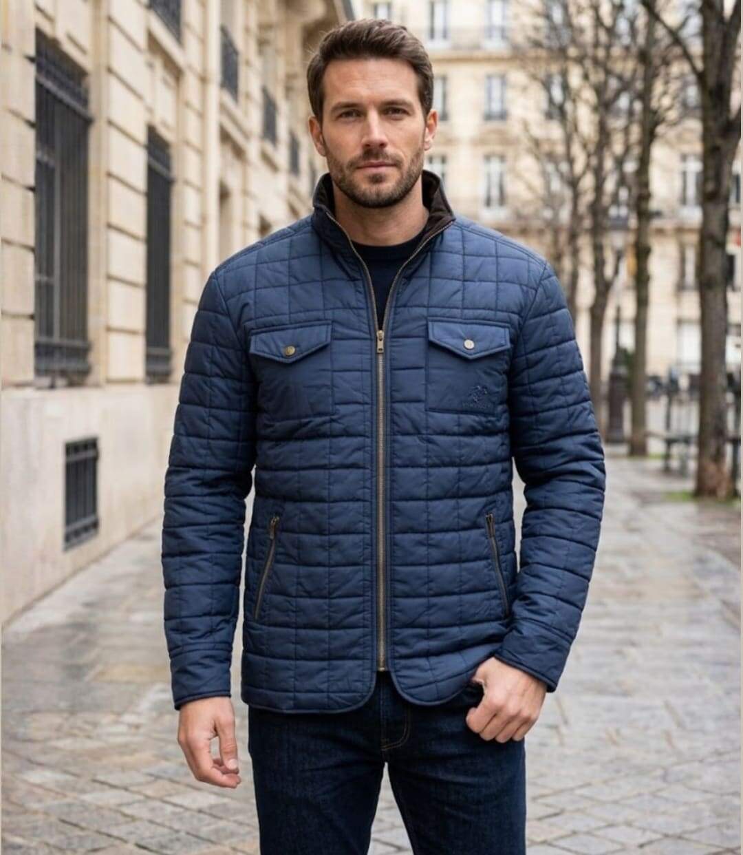 WINCHESTER JUDE2 — Blouson matelassé bleu : confort thermique et robustesse-5