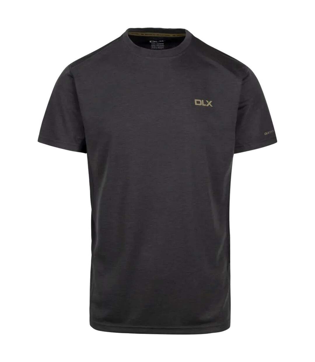 T-shirt garvey dlx homme gris foncé chiné Trespass