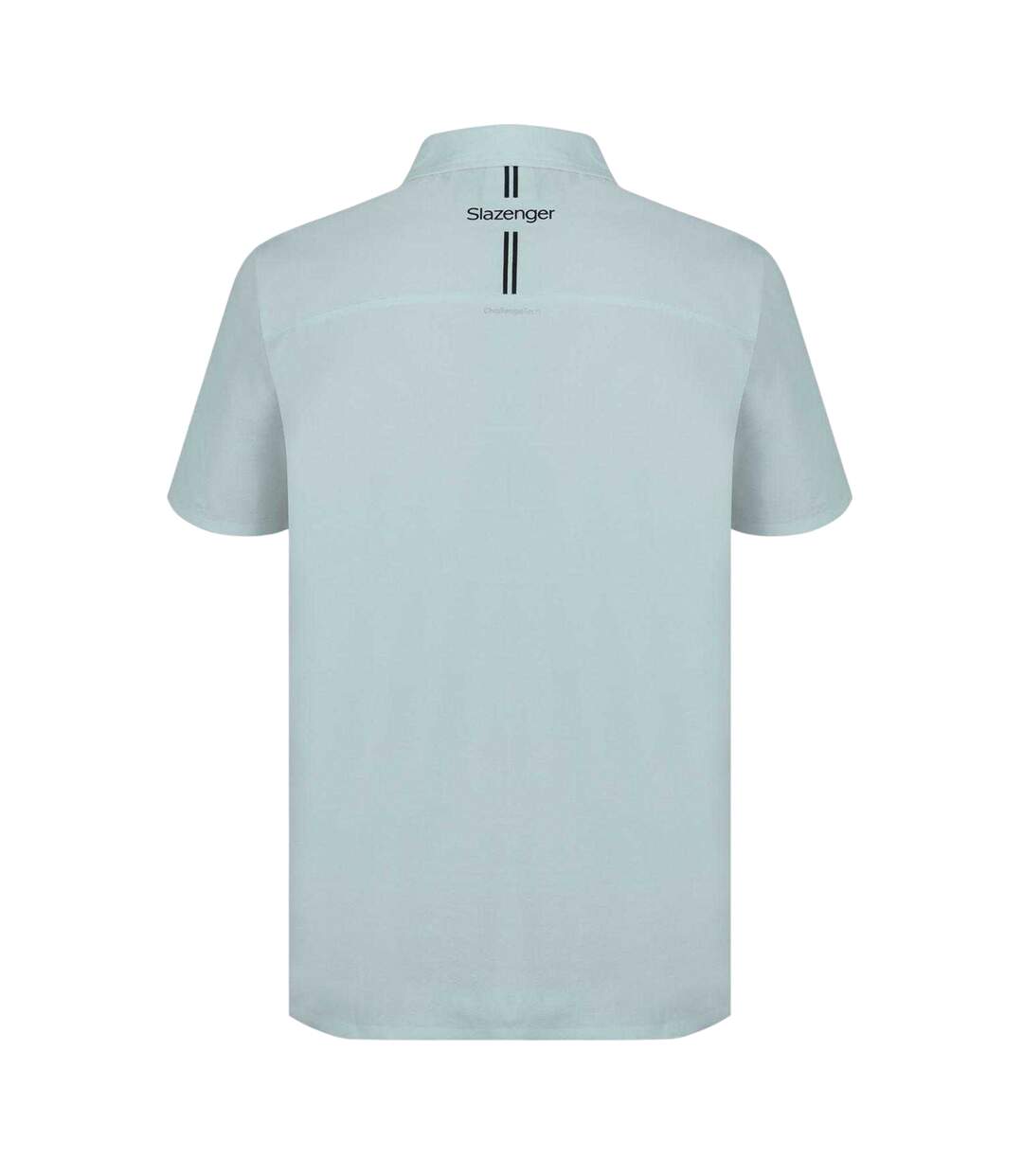 Polo Golf Motif/style Rayures Contrastées Homme Gris Slazenger-2