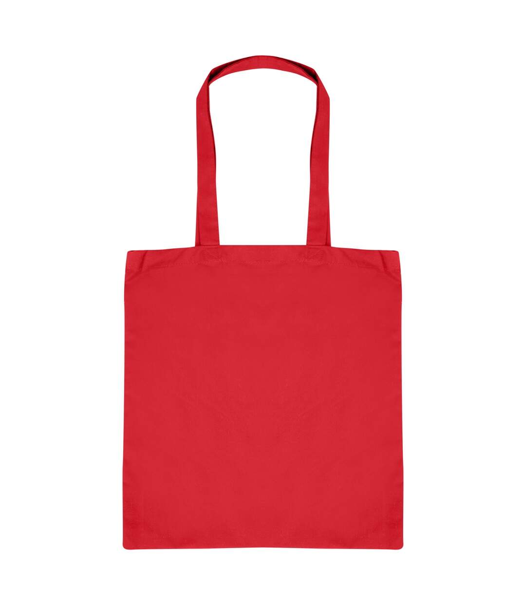 Sac en coton mixte taille unique rouge Absolute Apparel-1