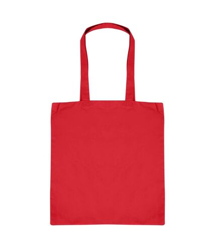 Sac en coton mixte taille unique rouge Absolute Apparel