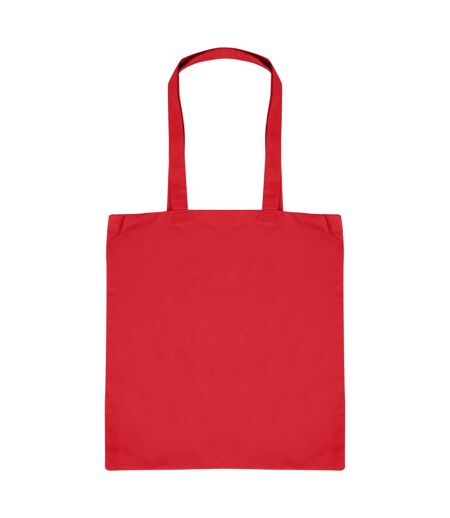 Sac en coton mixte taille unique rouge Absolute Apparel