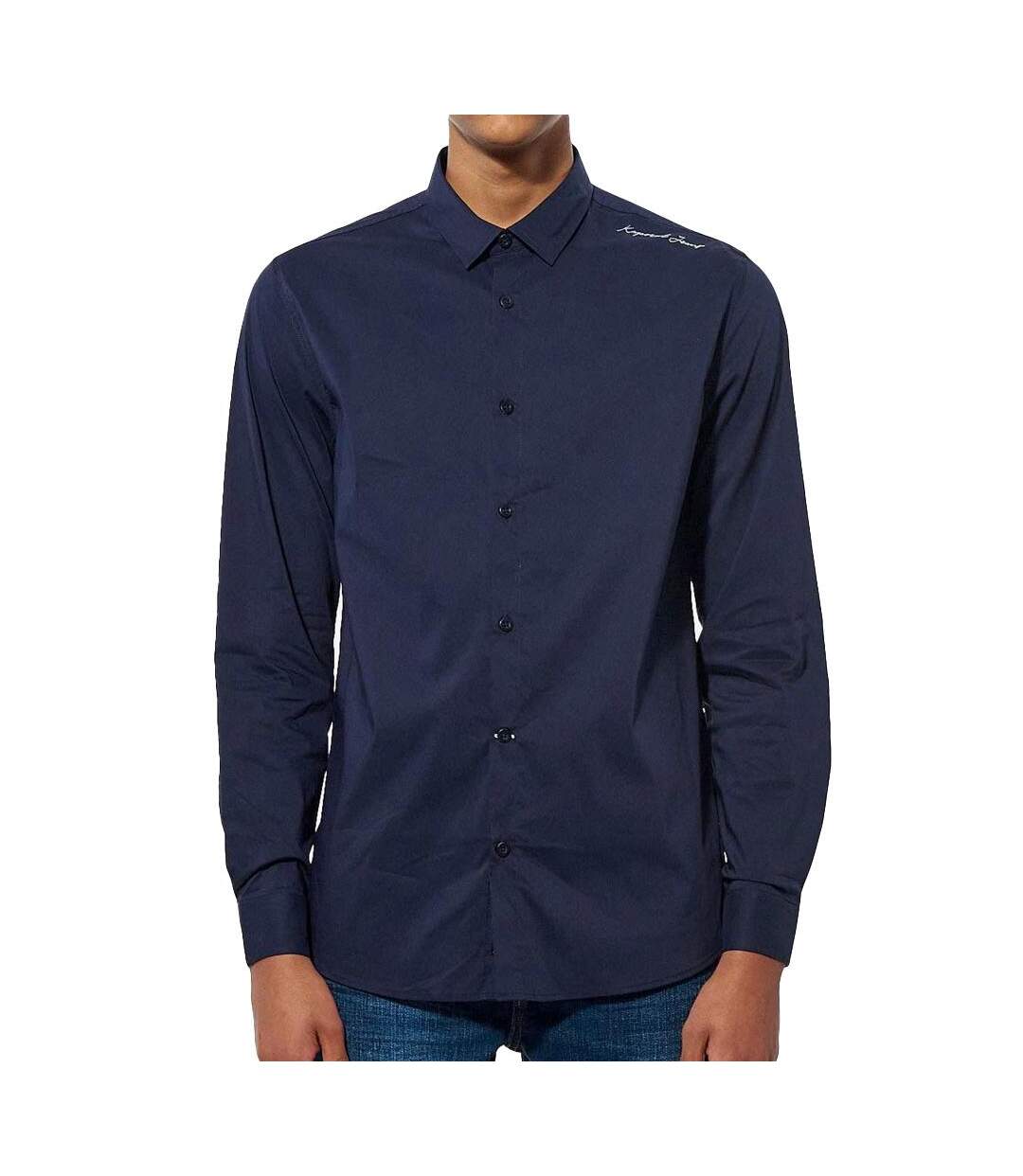 Chemise marine homme kaporal surajh22m42-3