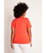 T-shirt court brodé manches courtes-2