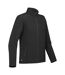 Mens Orbiter Soft Shell Jacket Black Carbon Stormtech-2
