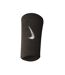 Pack of 2  Jumbo swoosh wristband  black/white Nike-3