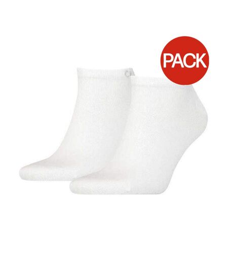 Socquettes Motif/style Logo Homme Blanc Calvin Klein