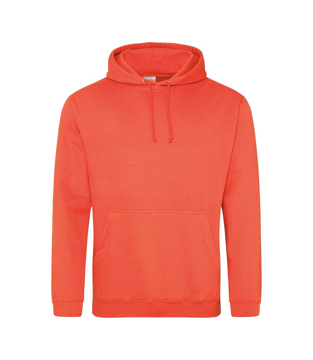 Sweat à capuche college homme rouge clair Awdis-1