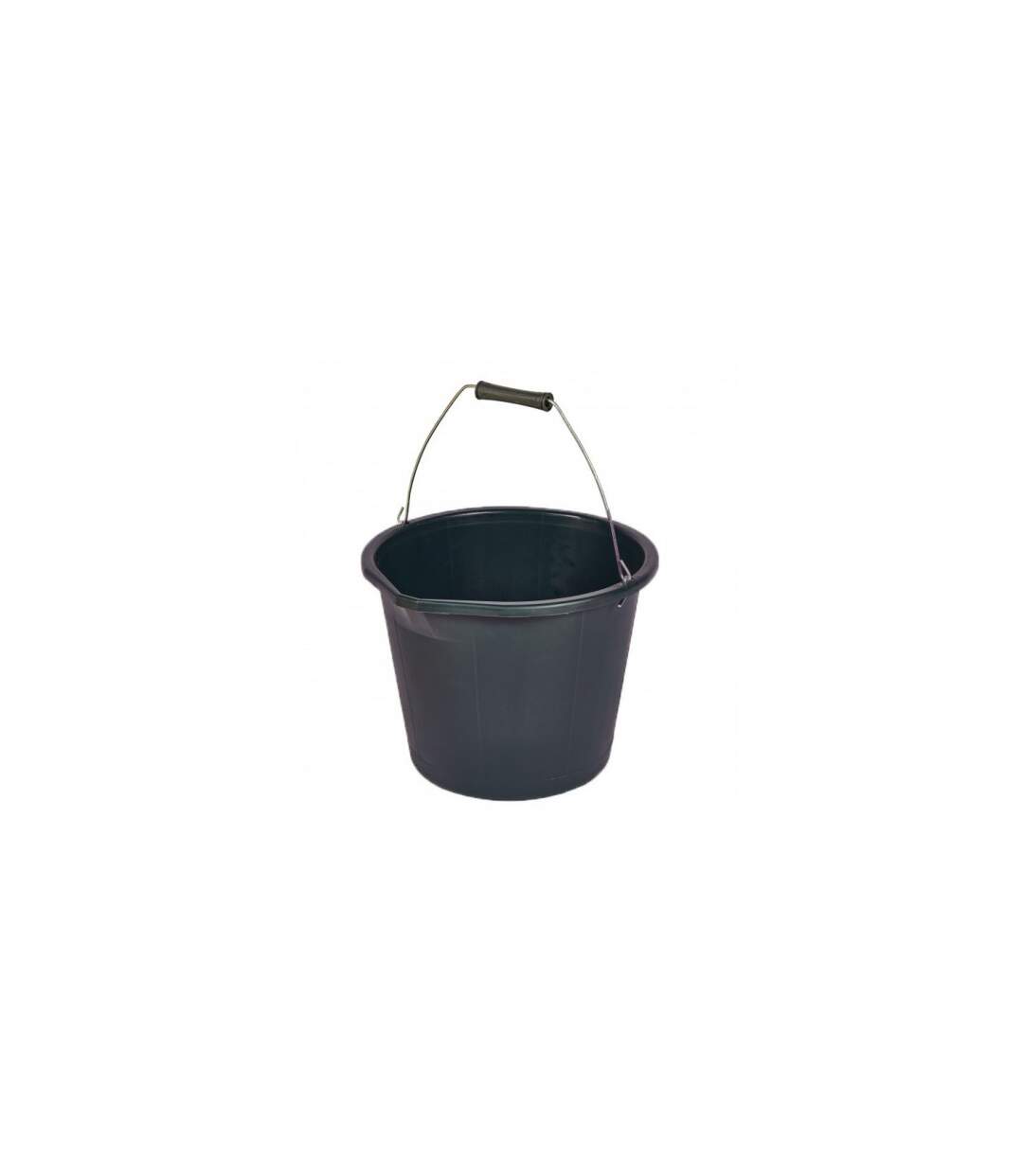 Seau d´alimentation pour chevaux 14 l noir Lincoln-1