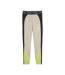 Legging beige/jaune fluo/noir femme puma 525027 - l-1
