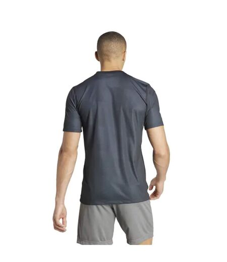 T-shirt Motif/style Logo Homme Noir Gris Adidas