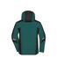 Veste Softshell Craftsmen Adulte Vert Foncé Noir James And Nicholson-2