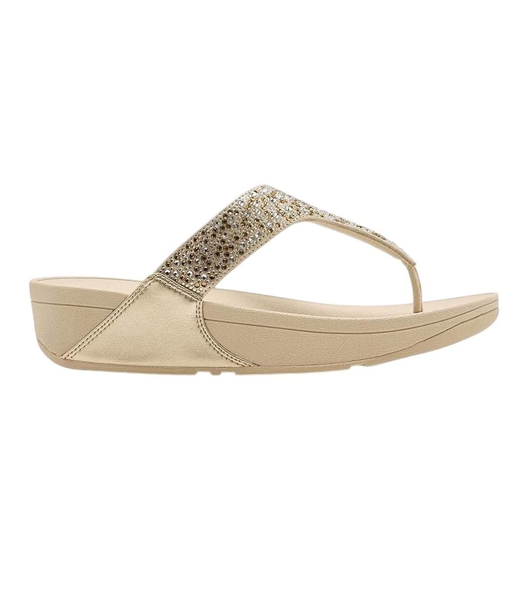 Sandales Motif/style Cristal Lulu Femme Blanc Cassé FitFlop-2
