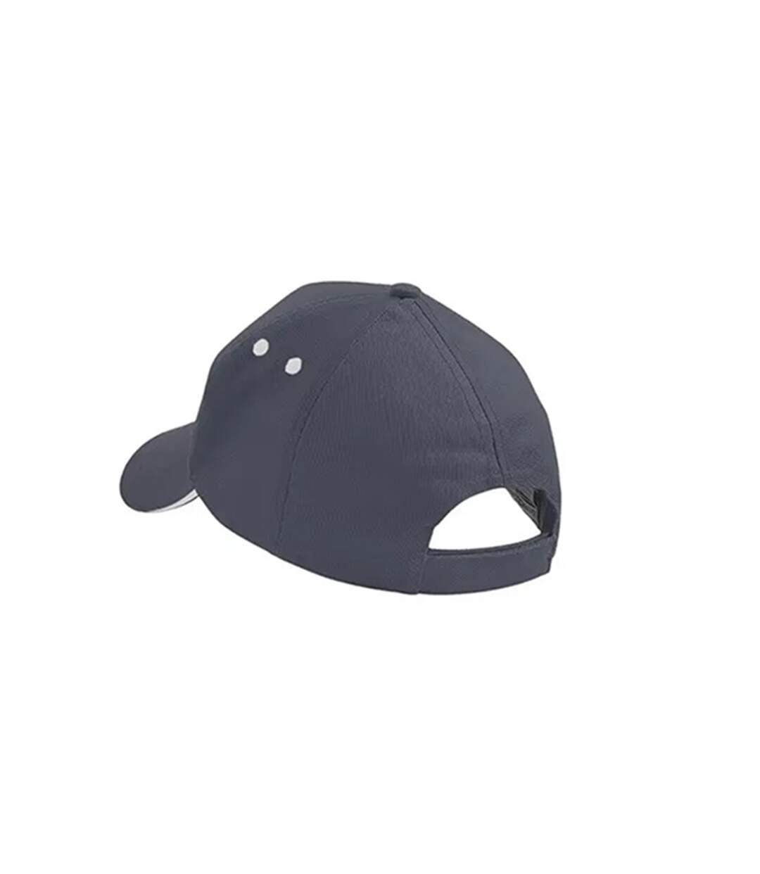 Casquette 100% coton adulte unisexe gris foncé/gris pâle Beechfield-2