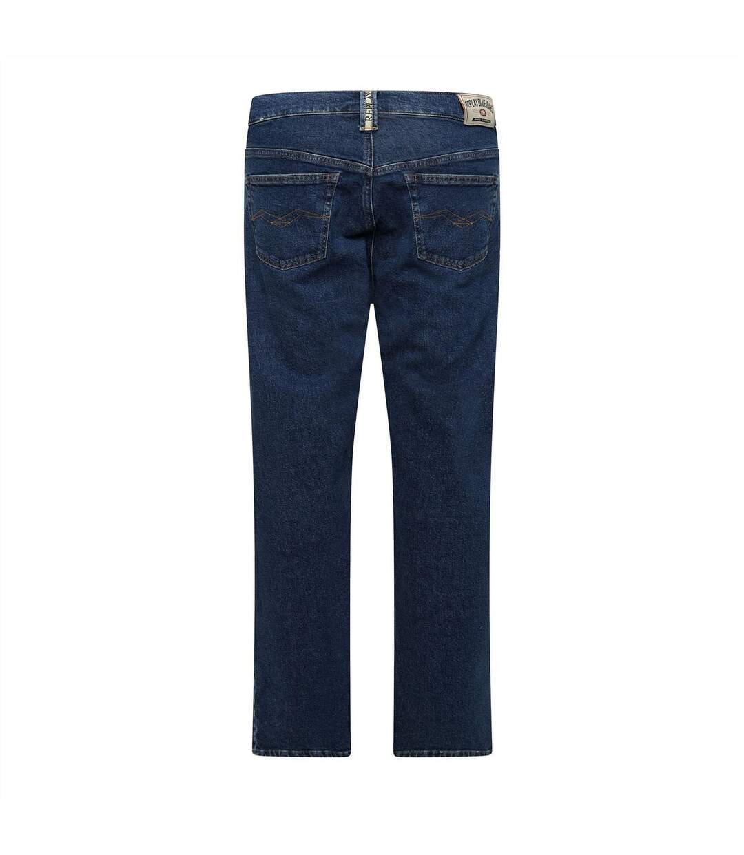 Womens/ladies 9zero1 Straight Jeans Blue Replay-2