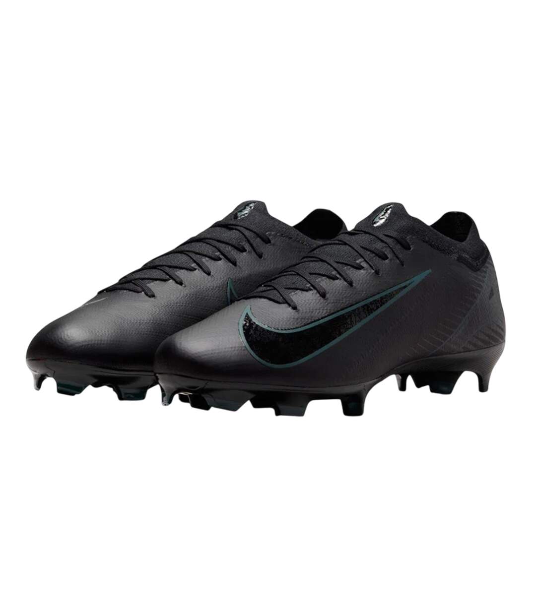 Mens Mercurial Vapor 16 Firm Ground Football Boots Black Green Nike-4