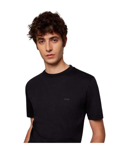 Mens Hbb Thompson Tonal Logo T-shirt Black Boss