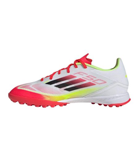 Chaussures De Foot F50 League Homme Blanc Rouge Adidas