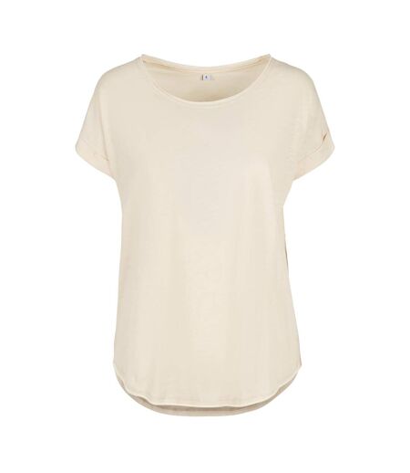 T-shirt Femme Sable Blanc Build Your Brand