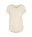 T-shirt Femme Sable Blanc Build Your Brand-1