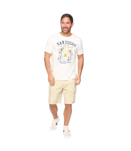 Mens Sandico T-shirt Off White Bewley & Ritch