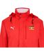 Mens Performance Training Jacket Red Puma-4