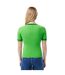 Womens/ladies 3d Seamless Rib Knit Short-sleeved Sweatshirt Green Lacoste-3