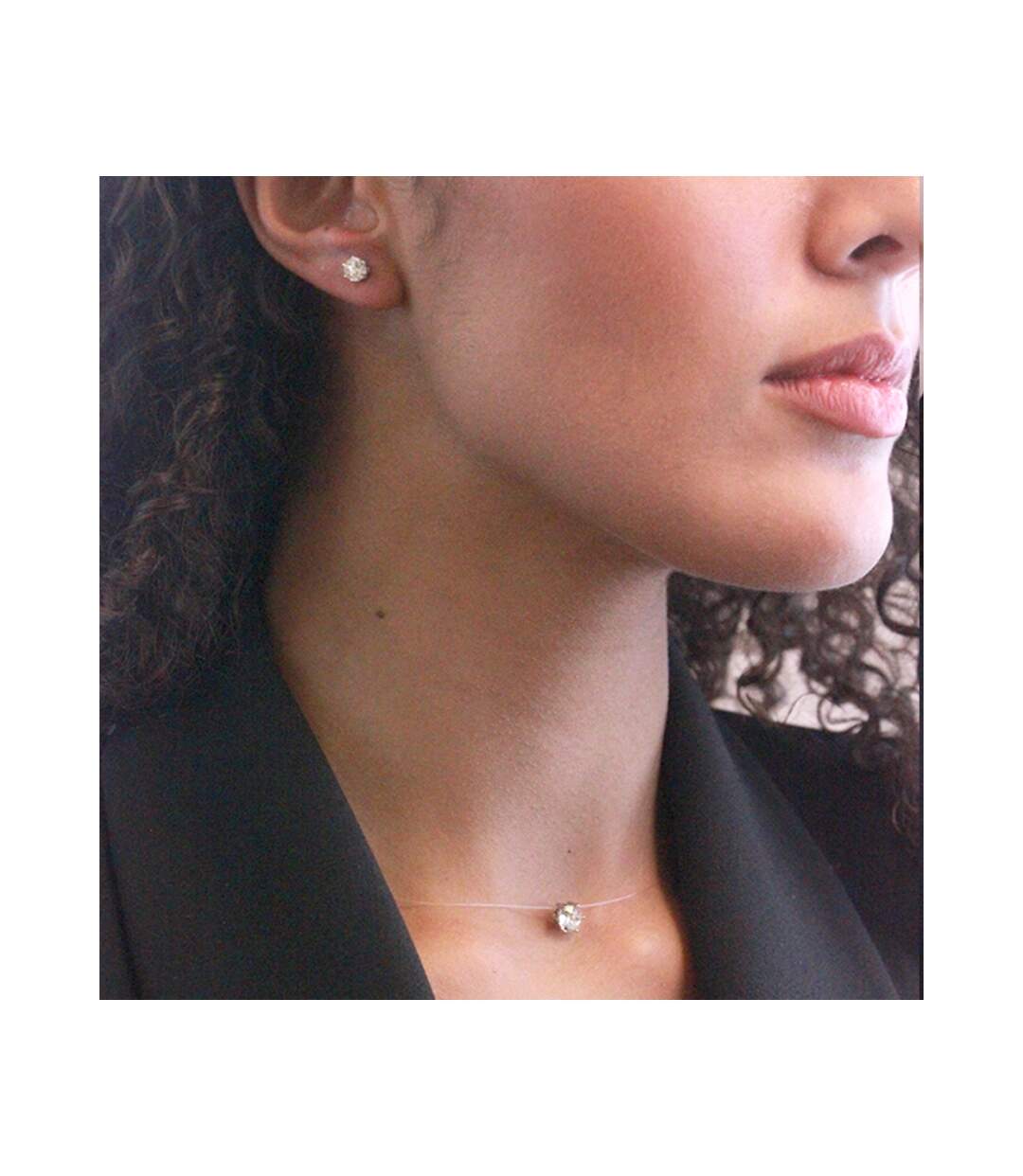 Boucles d'oreilles Birth Stone Avril - Cristal d'Autriche-2