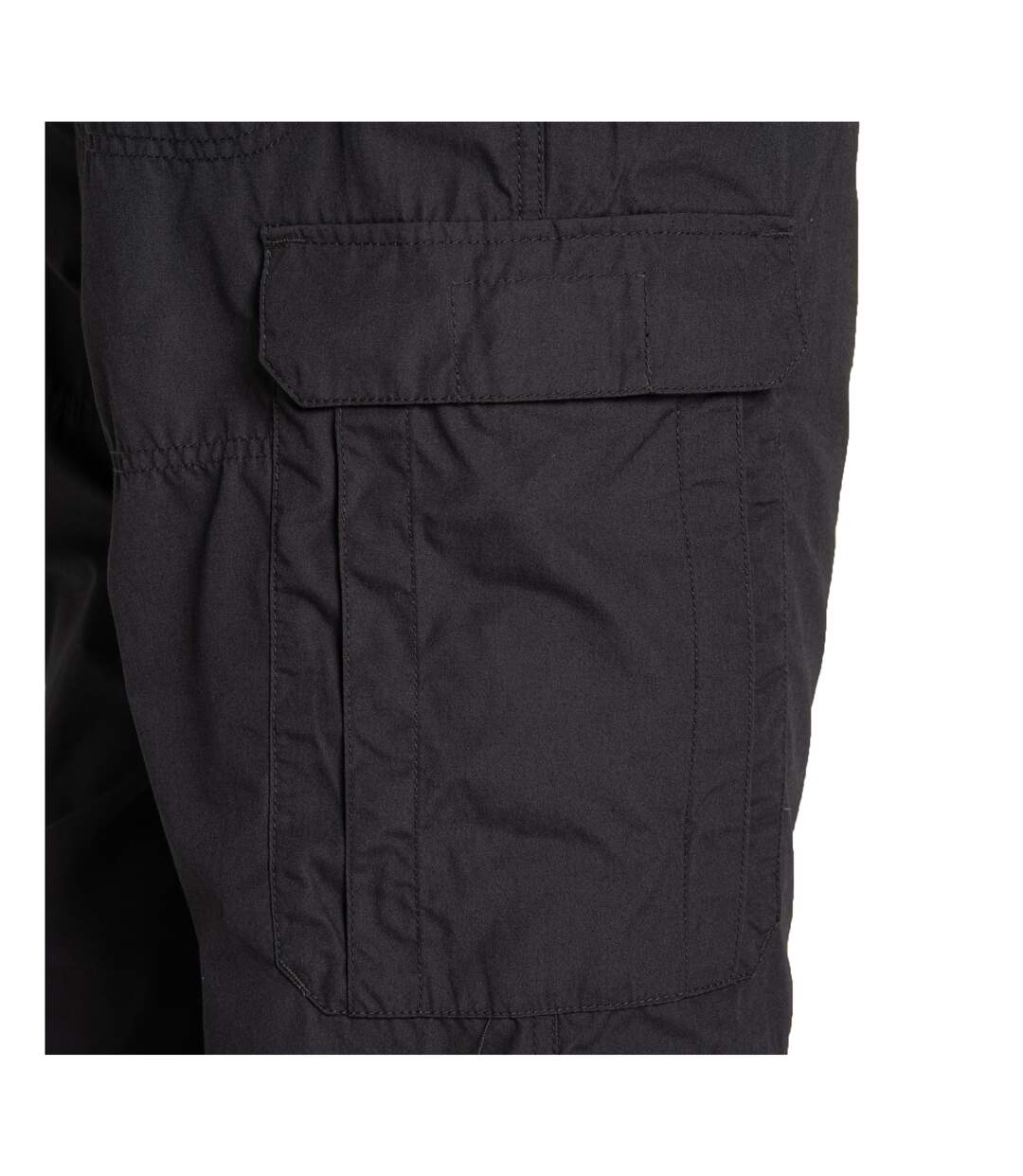 Pantalon Décontracté À Taille Haute Semi-élastiquée Kiwi Classic Homme Anthracite Craghoppers-4