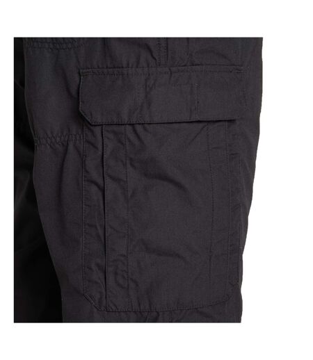 Pantalon Décontracté À Taille Haute Semi-élastiquée Kiwi Classic Homme Anthracite Craghoppers