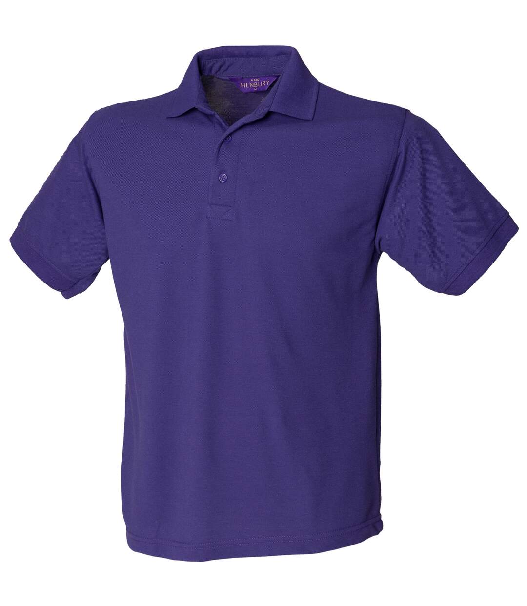 Henbury Mens Short Sleeved 65/35 Pique Polo Shirt (Purple) - UTRW625