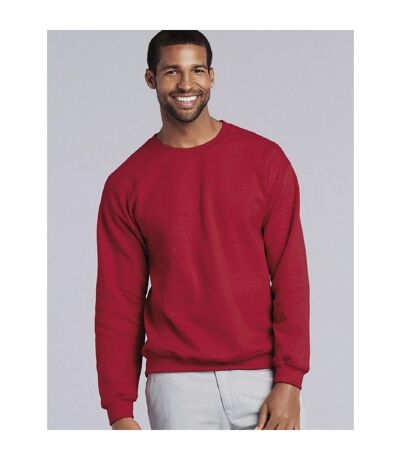 Sweat Homme Rouge Chiné Fruit Of The Loom