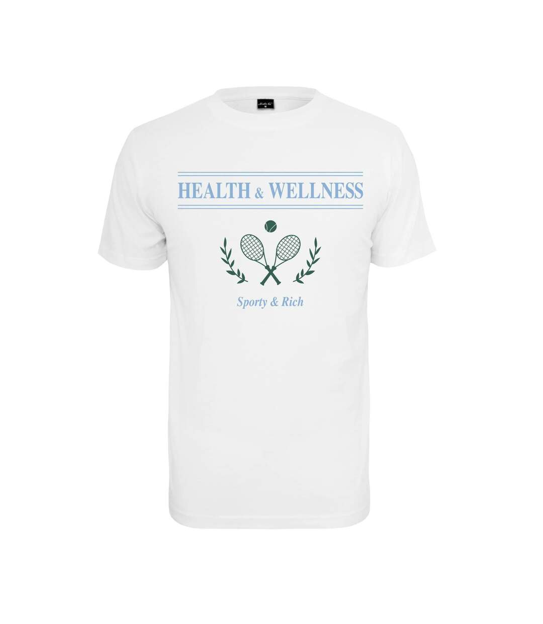 T-shirt Health & Wellness Homme Blanc Mister Tee-1