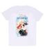 The Little Mermaid Unisex Adult Movie Poster T-Shirt (White)