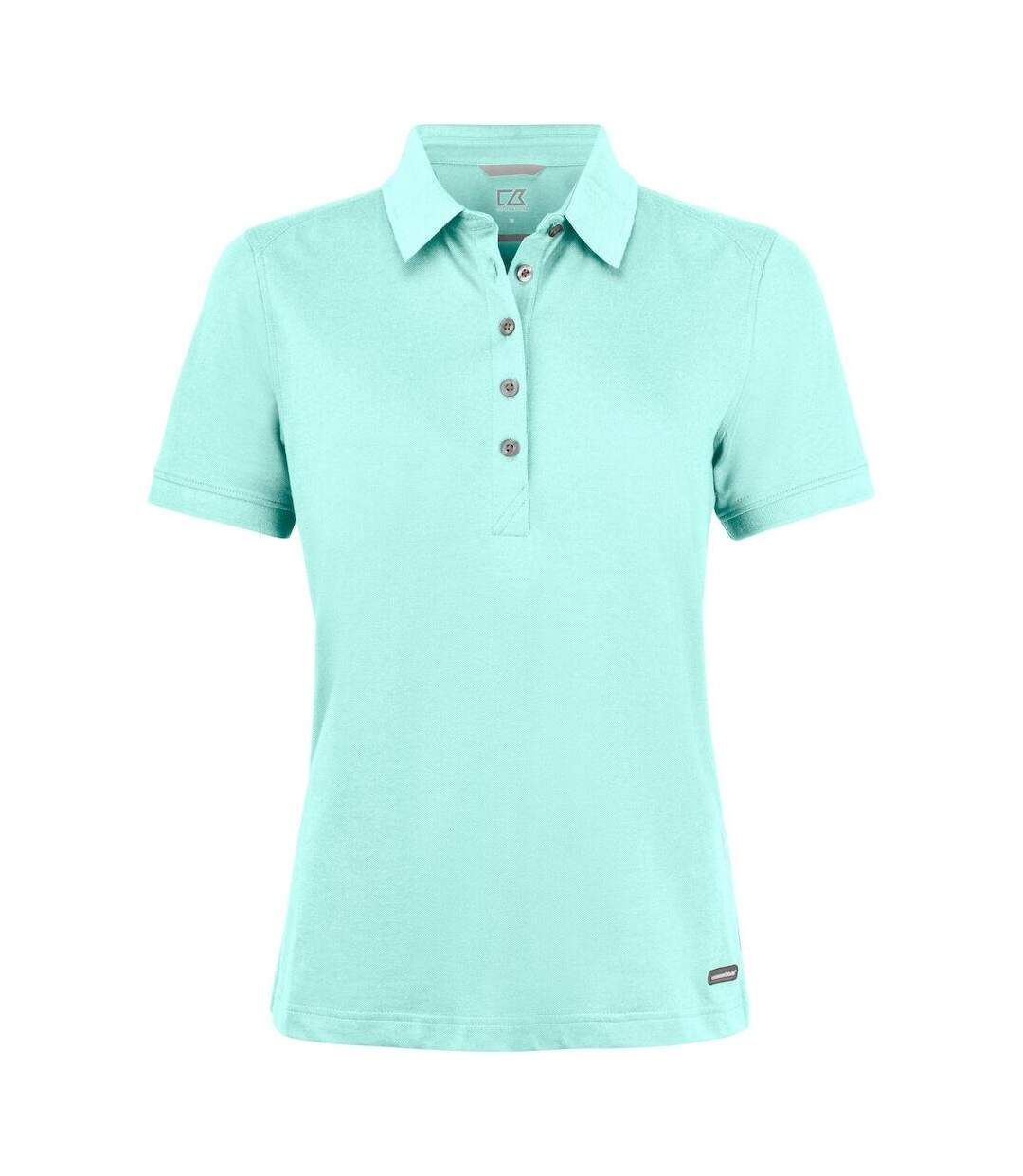 Womens/ladies Advantage Polo Shirt Apple Green Cutter & Buck-3