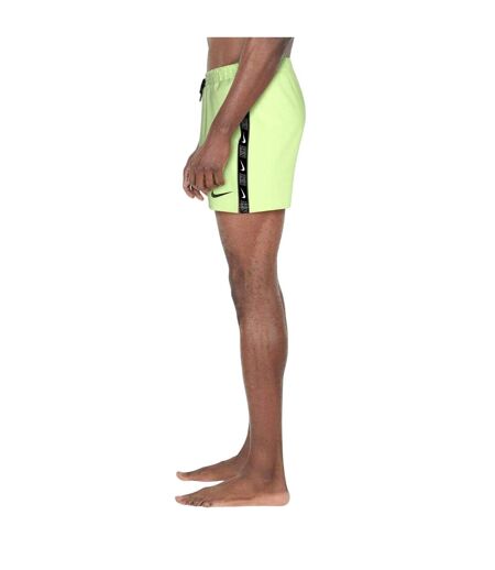 Mens Swoosh Mesh Lined Swim Shorts Volt Nike