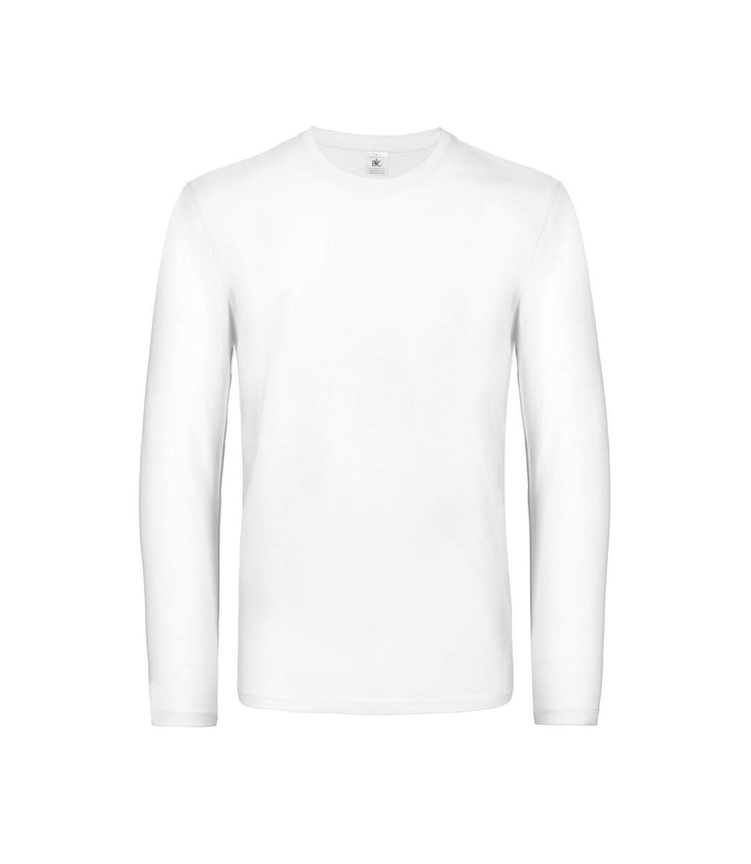 T-shirt Manches Longues #e190 Homme Blanc B&C-1