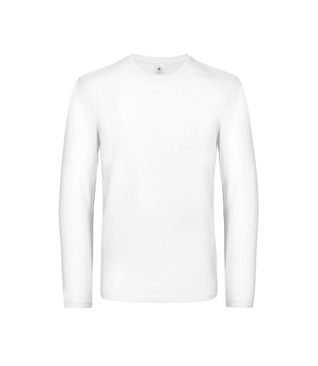 T-shirt Manches Longues #e190 Homme Blanc B&C