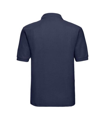 Jerzees Colours Mens 65/35 Hard Wearing Pique Short Sleeve Polo Shirt (French Navy)