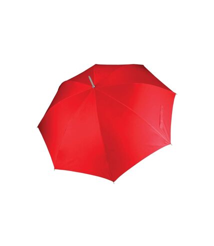 Kimood - Parapluie canne à ouverture automatique - Adulte unisexe (Rouge) (Taille unique) - UTRW3885