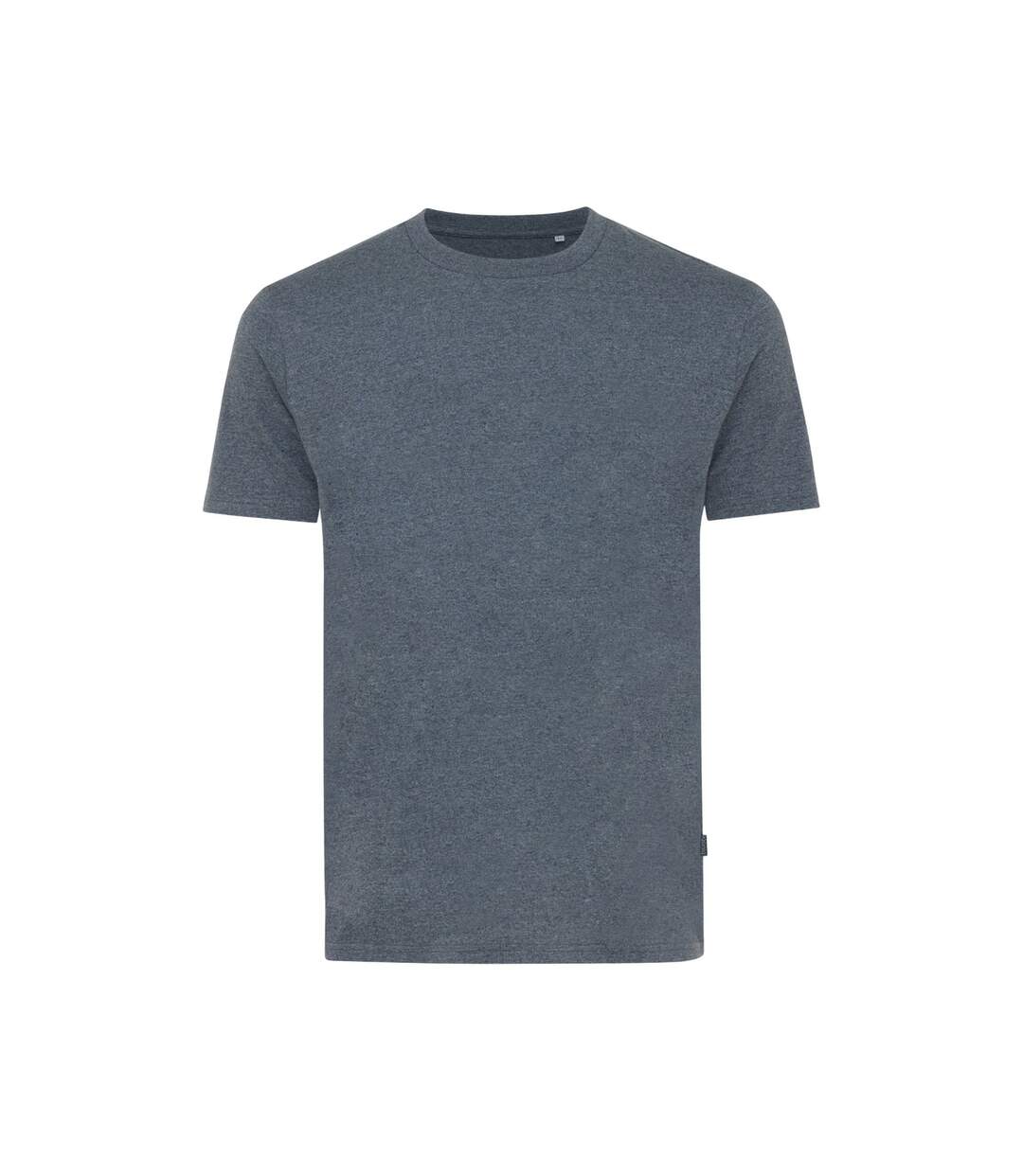 T-shirt Manuel Adulte Bleu Marine Chiné Iqoniq-1