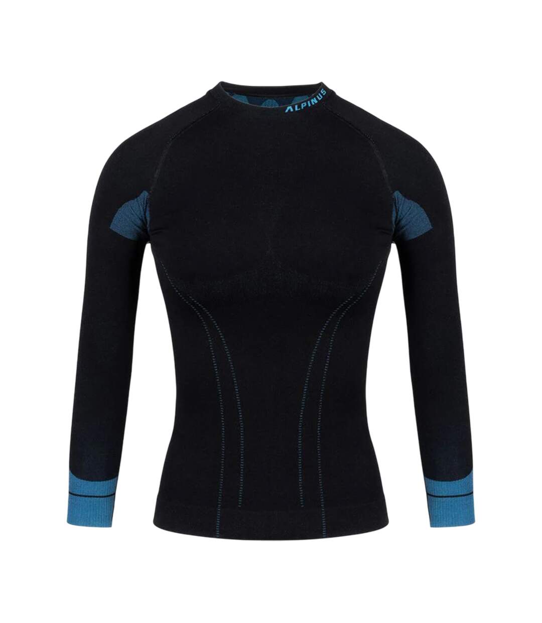 Haut Thermique Tactical Femme Noir Bleu Alpinus-2