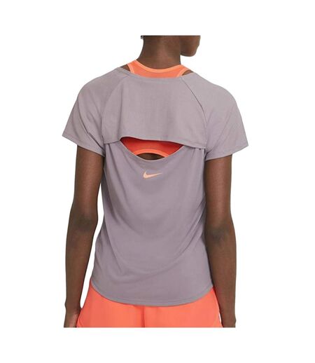 T-shirt Mauve Femme Nike Clash Miler