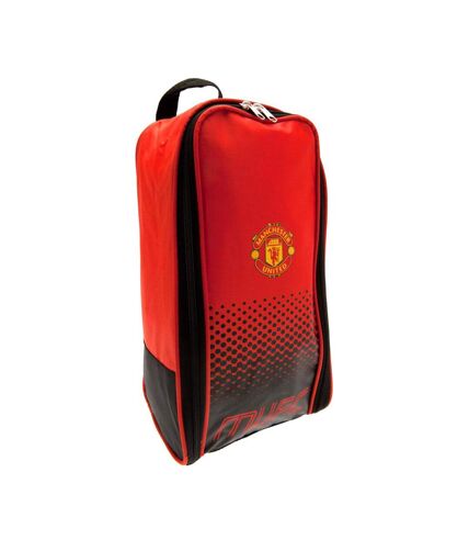 Manchester United FC Official Soccer Fade Design Bootbag (Red/Black) (One Size)