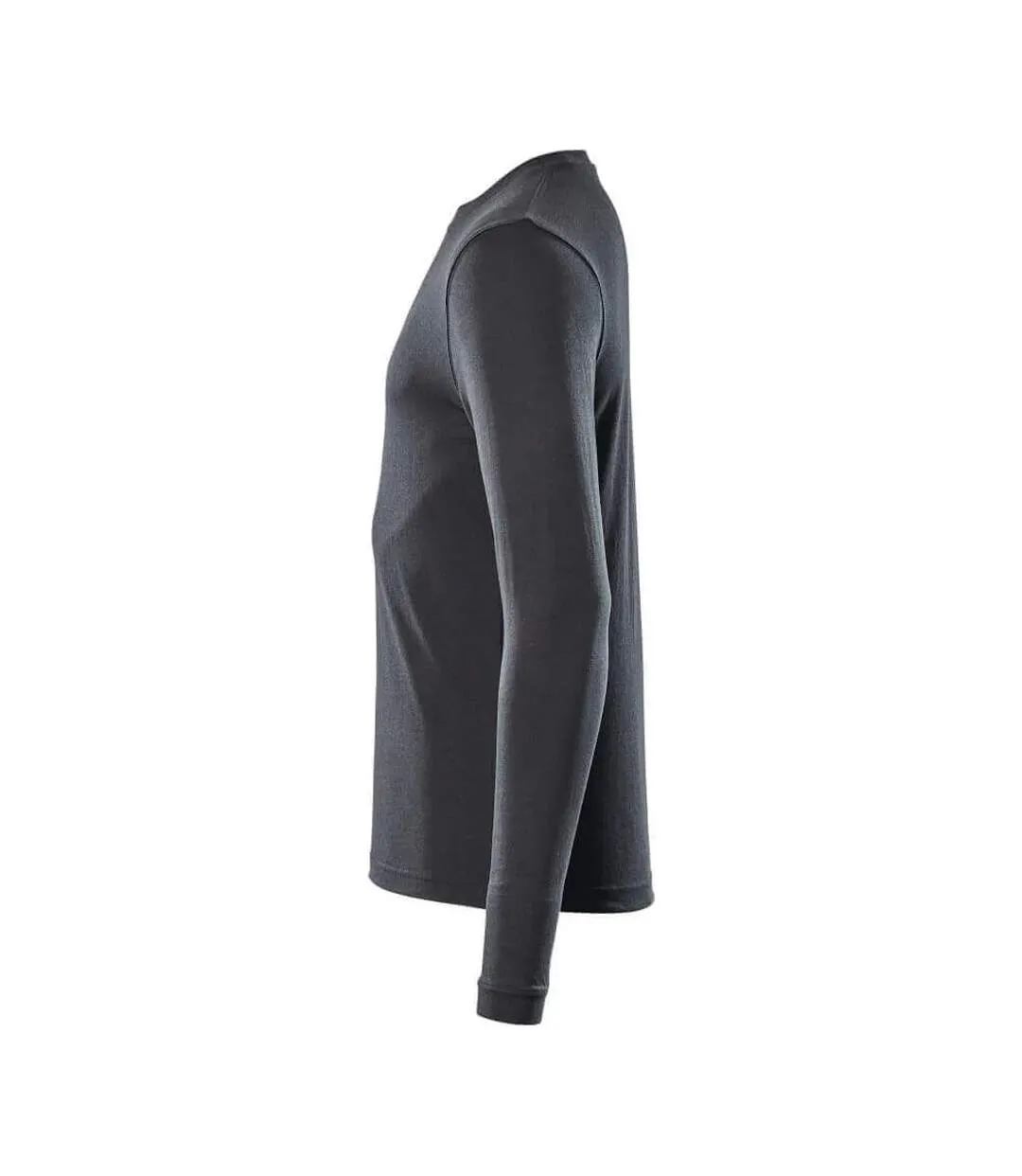 T-shirt Manches Longues Crossover Homme Noir Mascot-2