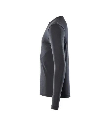 T-shirt Manches Longues Crossover Homme Noir Mascot