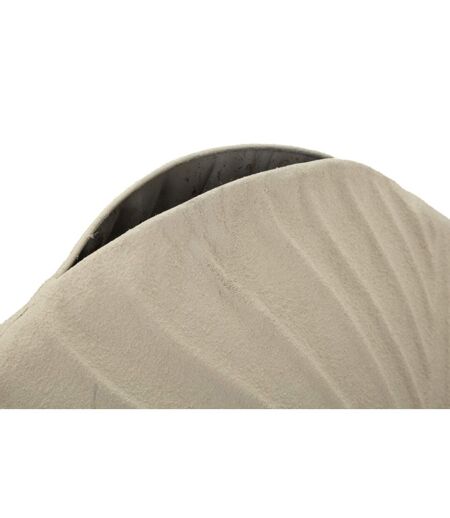 Vase Rond Design Dune 41cm Crème