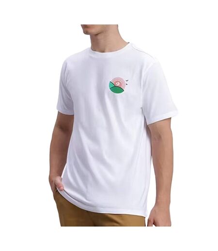 T-shirt blanc homme converse outdoor  leaf