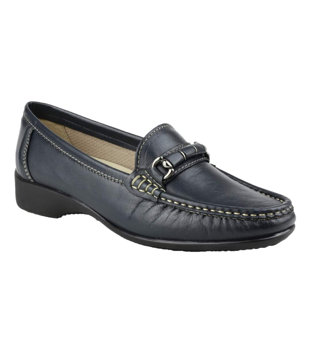 Mocassins barrington femmes bleu marine Cotswold